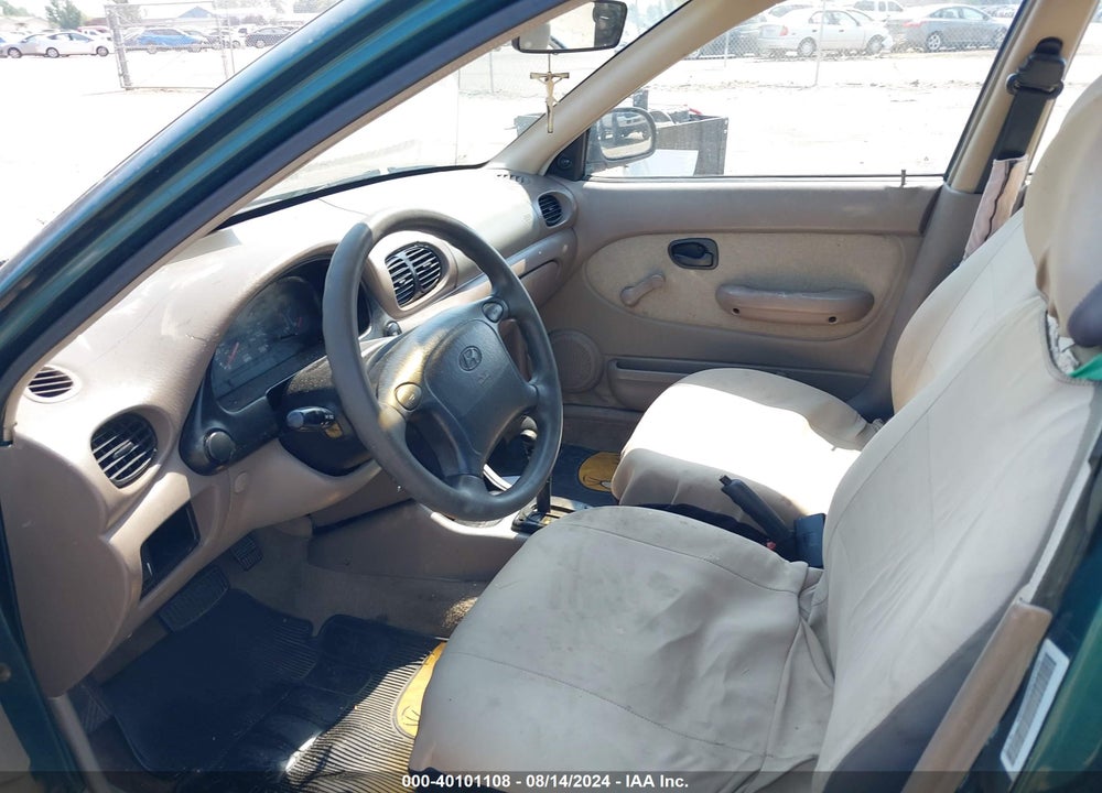 1998 HYUNDAI ACCENT GL VIN: KMHVF24N9WU441936