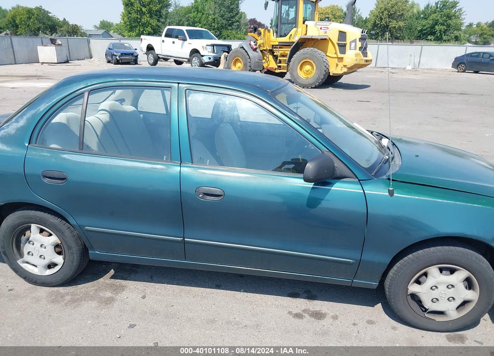 1998 HYUNDAI ACCENT GL VIN: KMHVF24N9WU441936