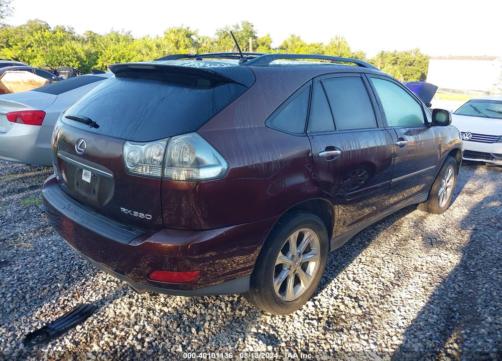 2008 LEXUS RX 350 VIN: JTJGK31U689851154