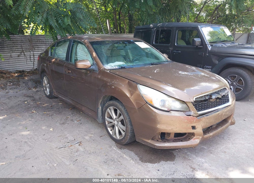 2013 SUBARU LEGACY 2.5I PREMIUM VIN: 4S3BMCC62D3035934