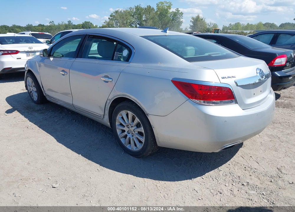 2013 BUICK LACROSSE LEATHER GROUP VIN: 1G4GC5E3XDF334282