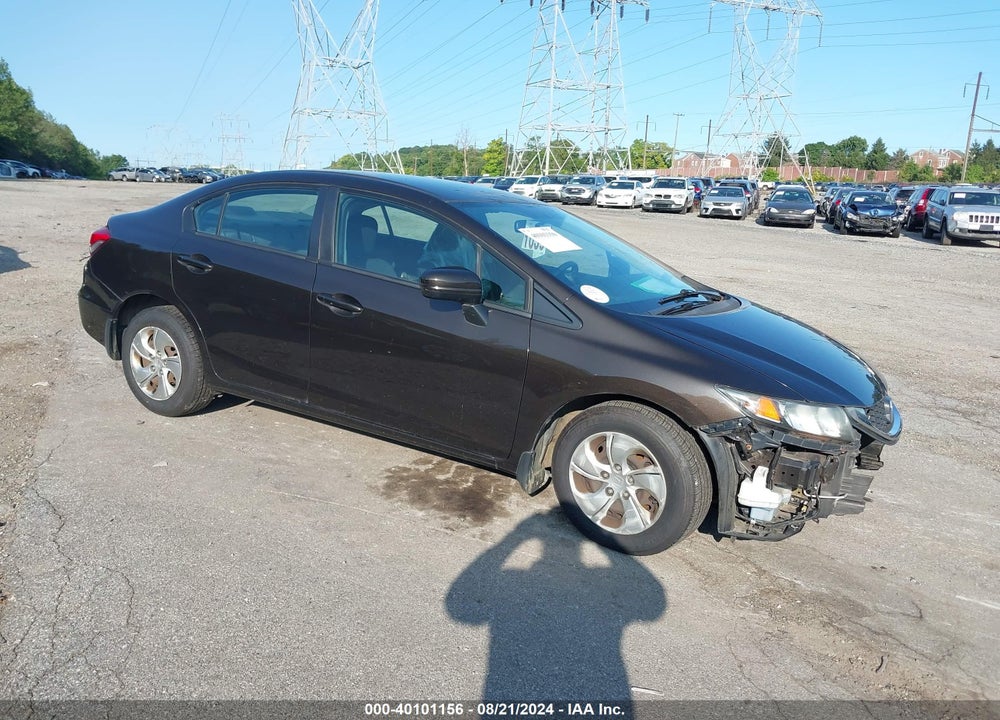 2014 HONDA CIVIC LX VIN: 2HGFB2F55EH528284