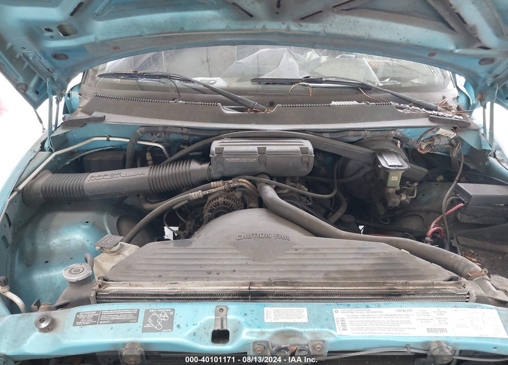 1996 DODGE RAM 1500 VIN: 1B7HC16X5TS629606