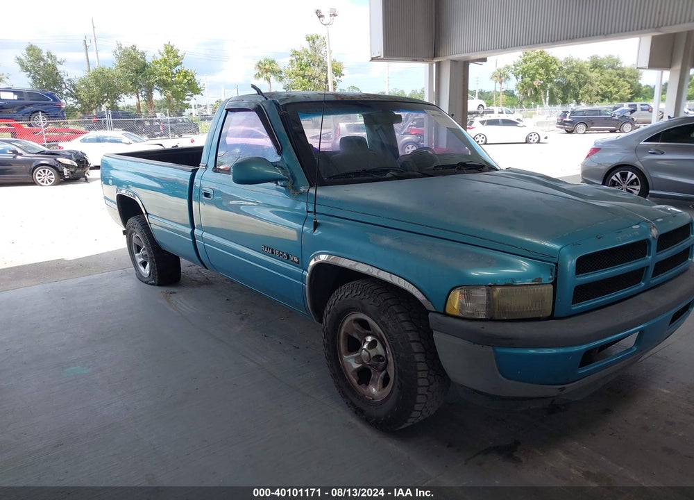 1996 DODGE RAM 1500 VIN: 1B7HC16X5TS629606