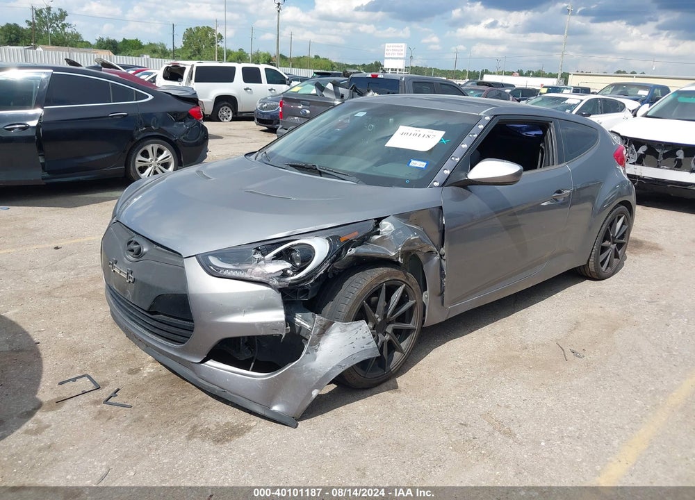 2013 HYUNDAI VELOSTER VIN: KMHTC6AD2DU104461
