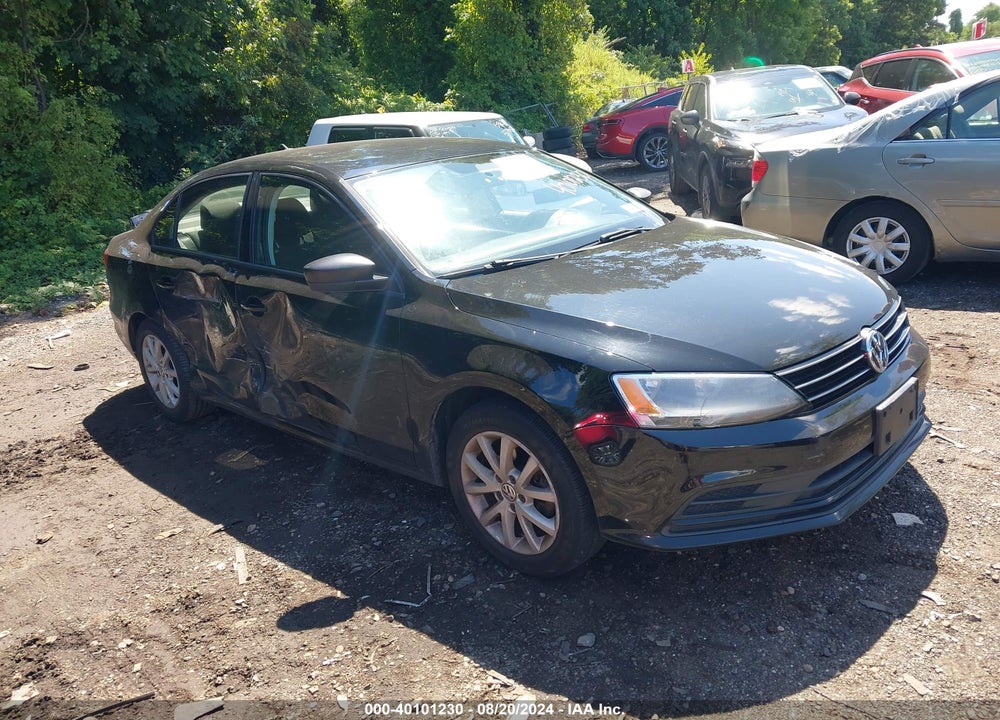 2015 VOLKSWAGEN JETTA 1.8T SE VIN: 3VWD17AJ8FM229723