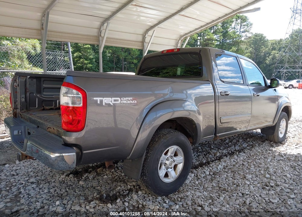 2006 TOYOTA TUNDRA SR5 V8 VIN: 5TBDT44156S549386