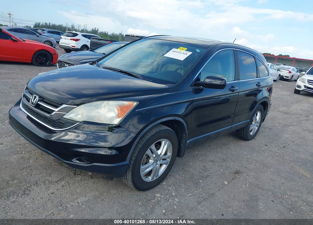 2011 HONDA CR-V EX-L VIN: 5J6RE3H74BL041853