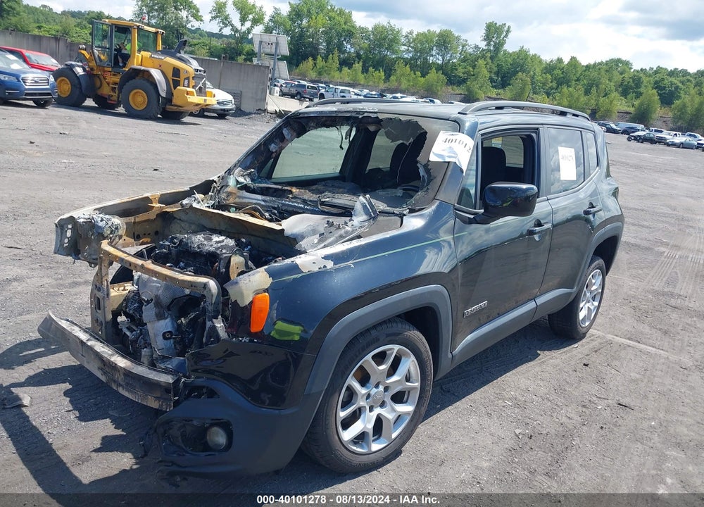 2015 JEEP RENEGADE LATITUDE VIN: ZACCJBBT0FPB44809