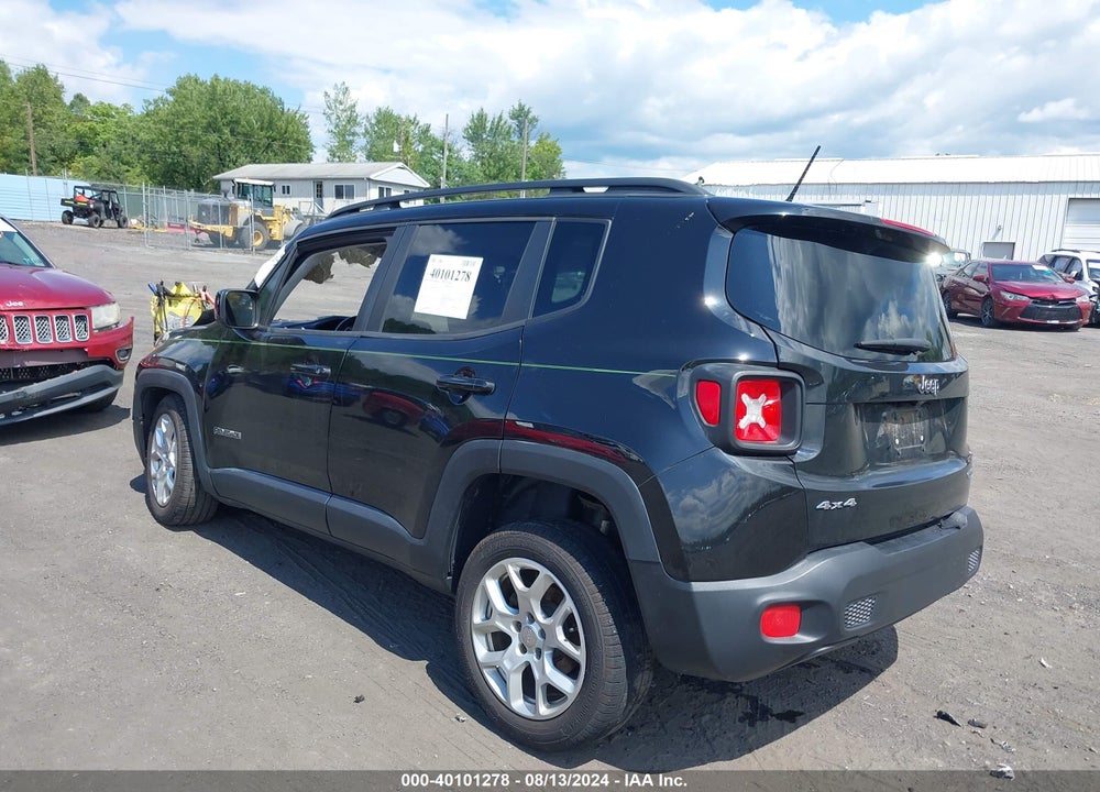 2015 JEEP RENEGADE LATITUDE VIN: ZACCJBBT0FPB44809