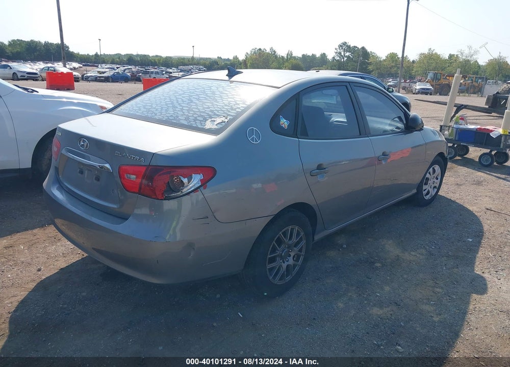2010 HYUNDAI ELANTRA GLS VIN: KMHDU4AD2AU168775