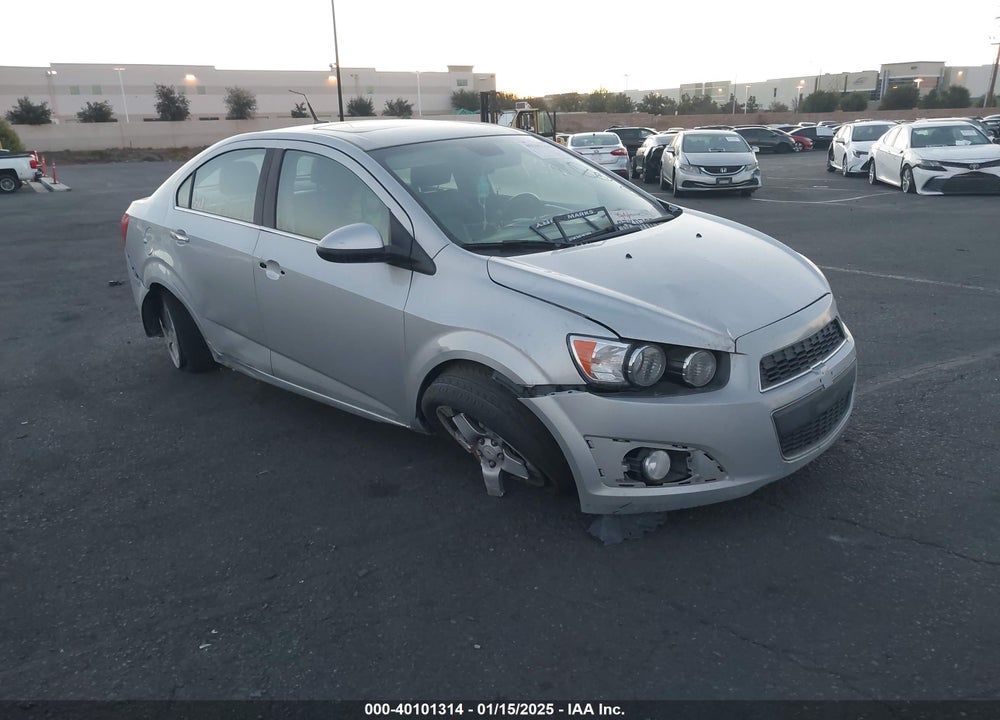 2012 CHEVROLET SONIC 2LZ VIN: 1G1JE5SHXC4170880