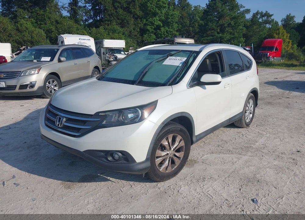 2013 HONDA CR-V EX-L VIN: 5J6RM3H72DL049570