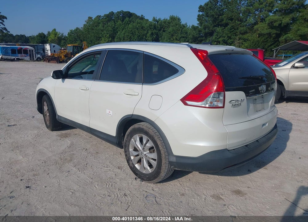 2013 HONDA CR-V EX-L VIN: 5J6RM3H72DL049570
