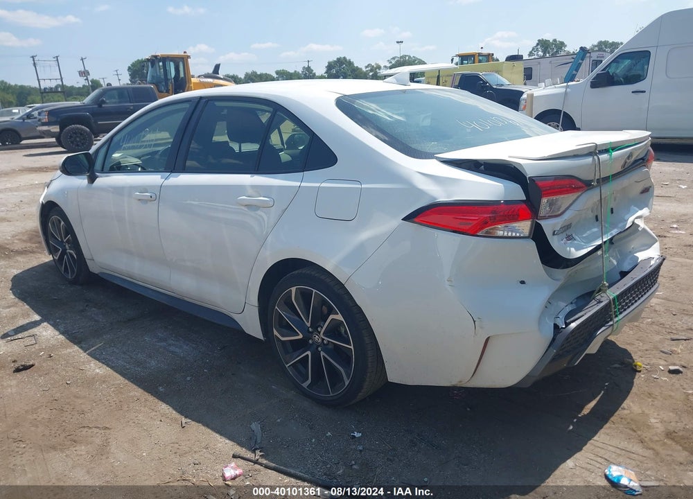 2022 TOYOTA COROLLA SE VIN: JTDS4MCE3N3505807