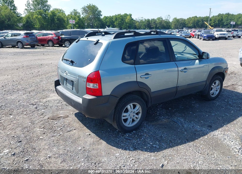 2006 HYUNDAI TUCSON GLS/LIMITED VIN: KM8JN12DX6U352740