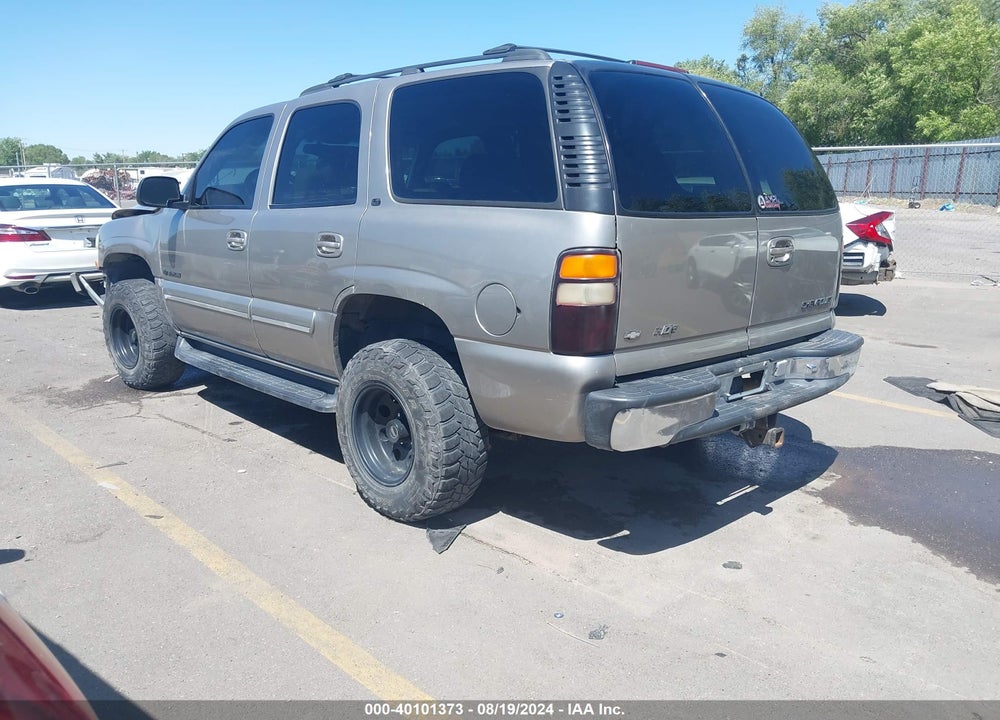 2001 CHEVROLET TAHOE LT VIN: 1GNEK13T41J170585
