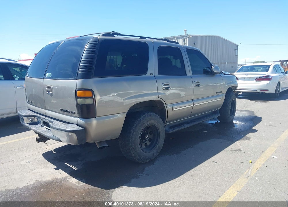 2001 CHEVROLET TAHOE LT VIN: 1GNEK13T41J170585