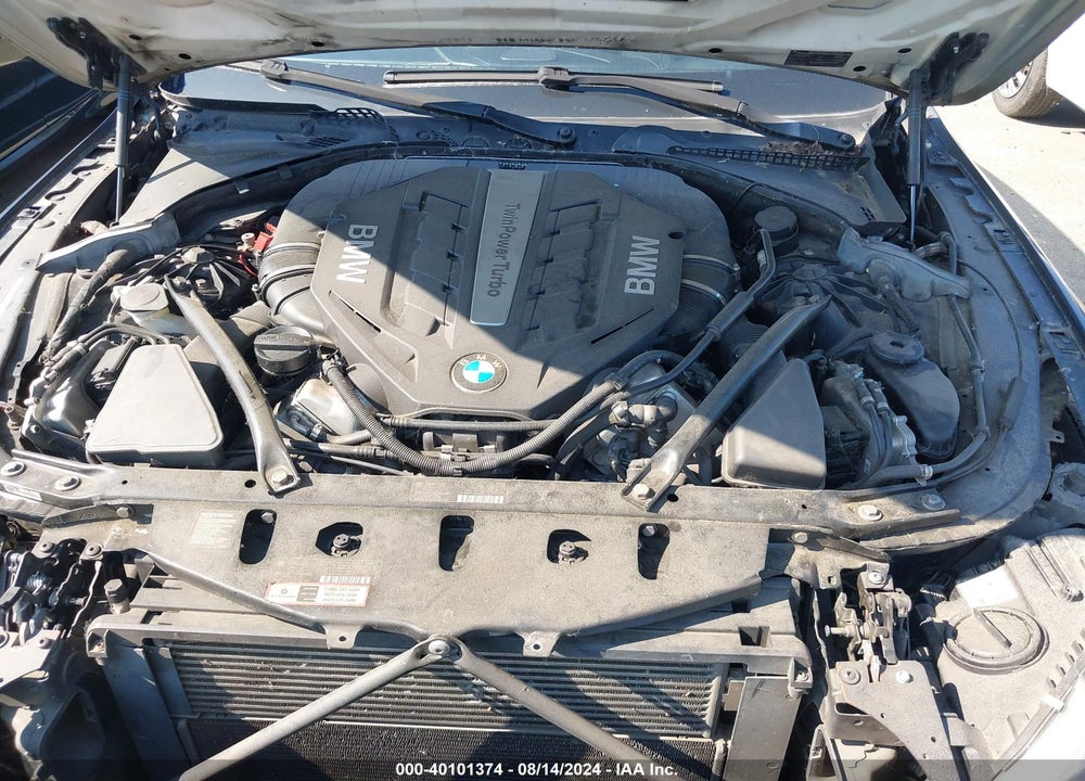 2013 BMW 650I GRAN COUPE XDRIVE VIN: WBA6B4C54DD097993