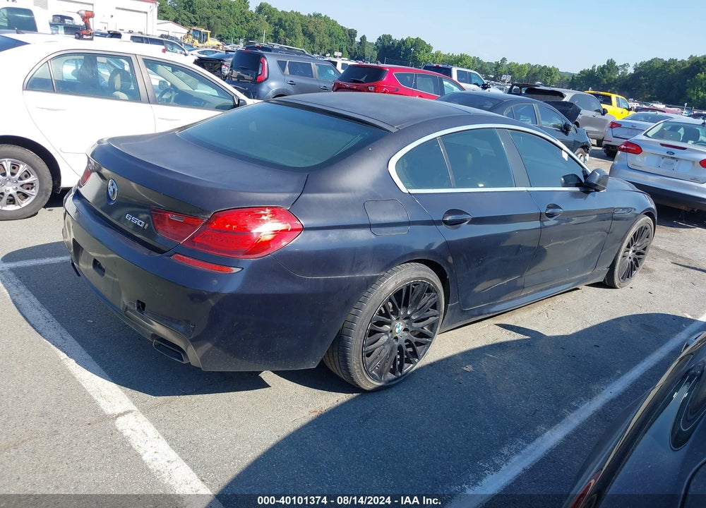 2013 BMW 650I GRAN COUPE XDRIVE VIN: WBA6B4C54DD097993