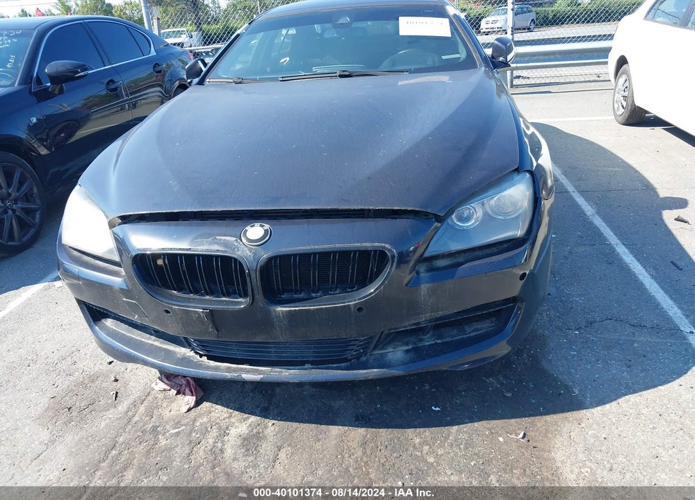 2013 BMW 650I GRAN COUPE XDRIVE VIN: WBA6B4C54DD097993