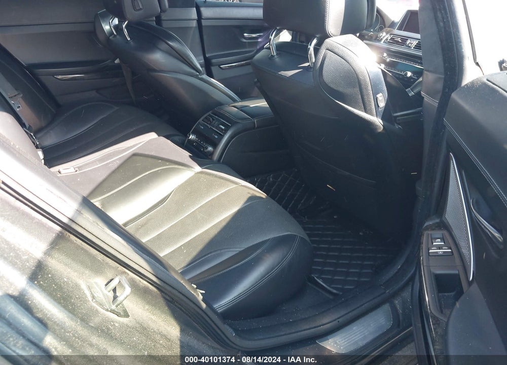 2013 BMW 650I GRAN COUPE XDRIVE VIN: WBA6B4C54DD097993