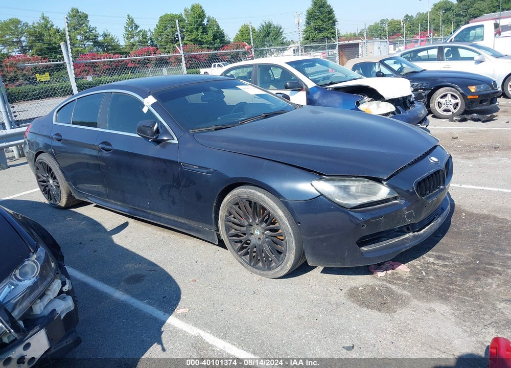2013 BMW 650I GRAN COUPE XDRIVE VIN: WBA6B4C54DD097993