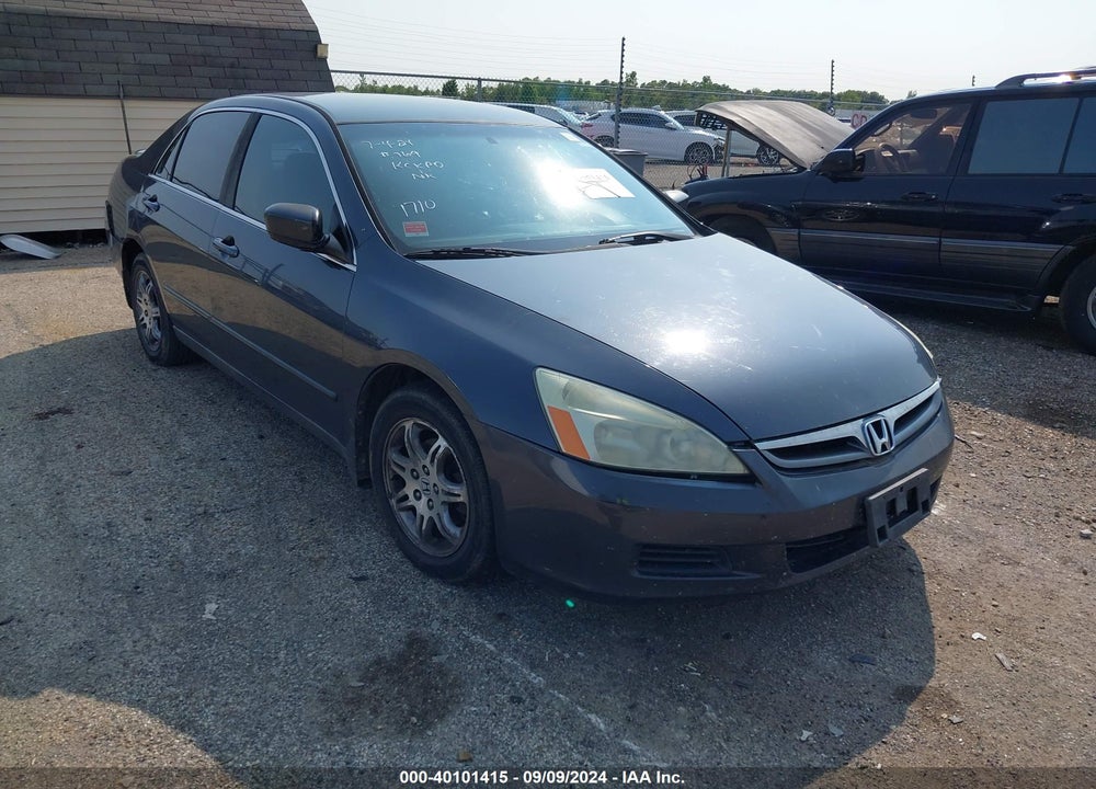 2007 HONDA ACCORD 3.0 SE VIN: 1HGCM66437A051710