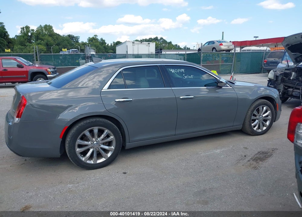 2018 CHRYSLER 300 LIMITED AWD VIN: 2C3CCAKG2JH165179