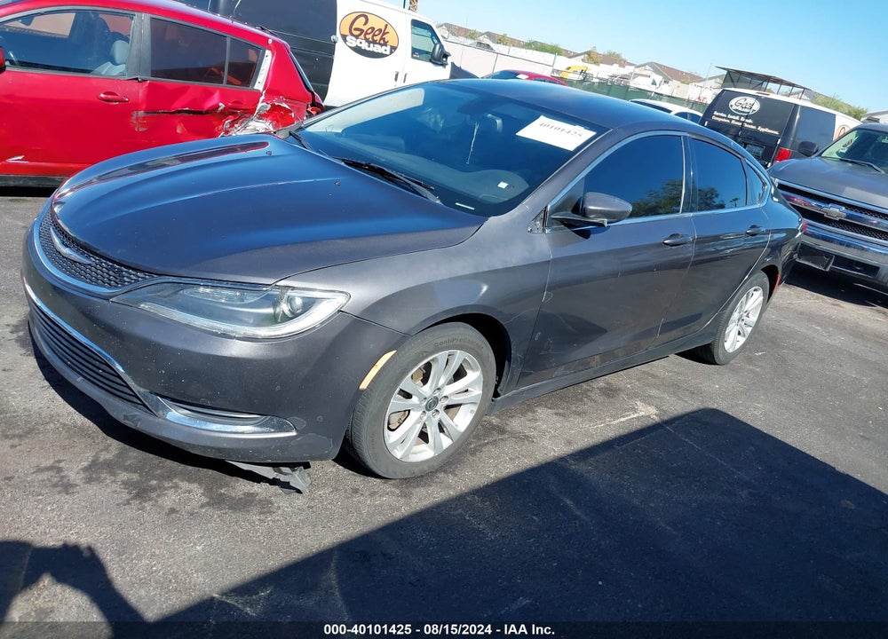 2016 CHRYSLER 200 LIMITED VIN: 1C3CCCABXGN127295