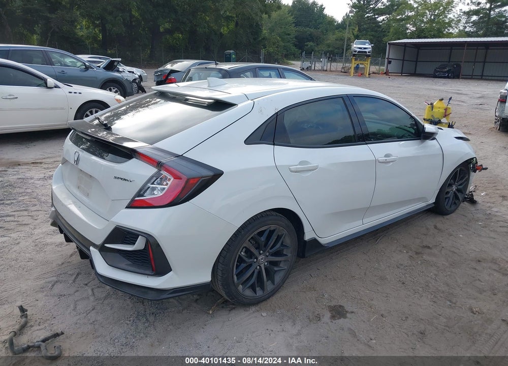 2020 HONDA CIVIC SPORT VIN: SHHFK7H44LU219889