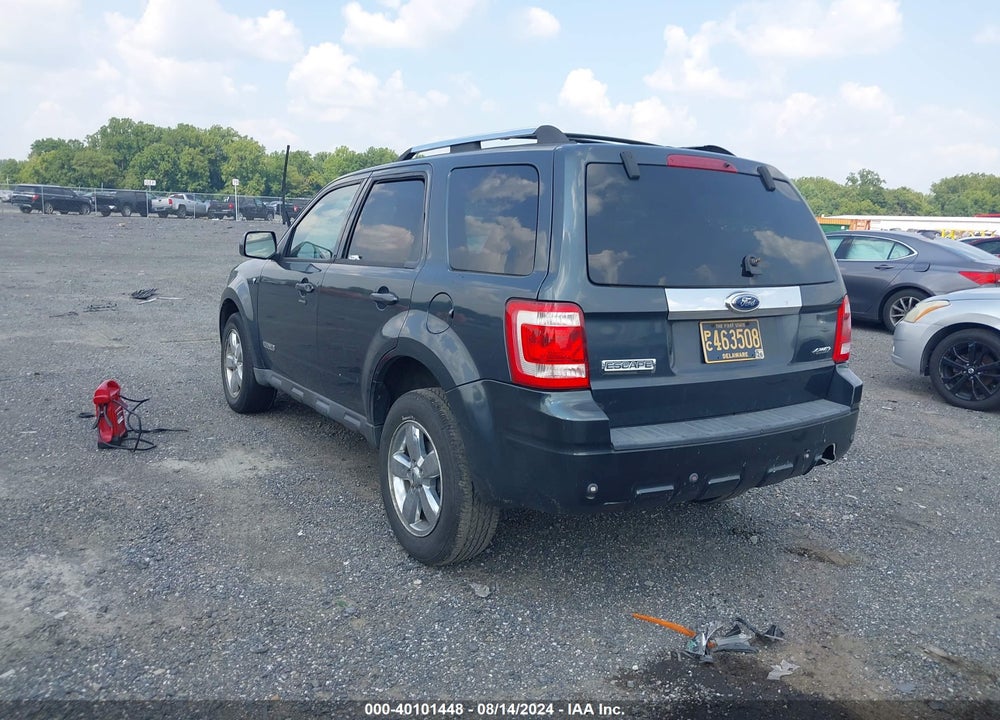 2008 FORD ESCAPE LIMITED VIN: 1FMCU94198KB40701