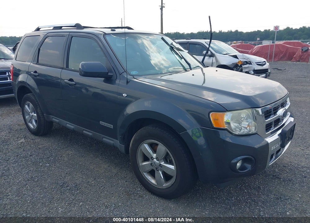 2008 FORD ESCAPE LIMITED VIN: 1FMCU94198KB40701