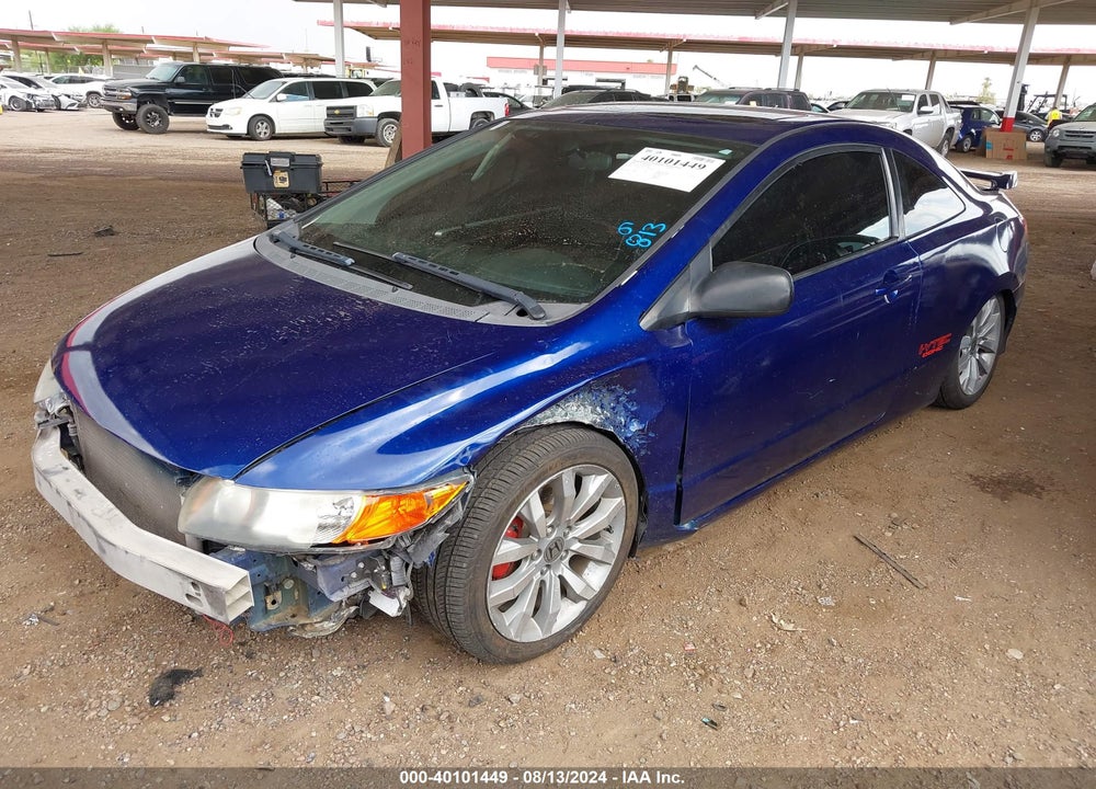 2008 HONDA CIVIC SI VIN: 2HGFG21528H702504