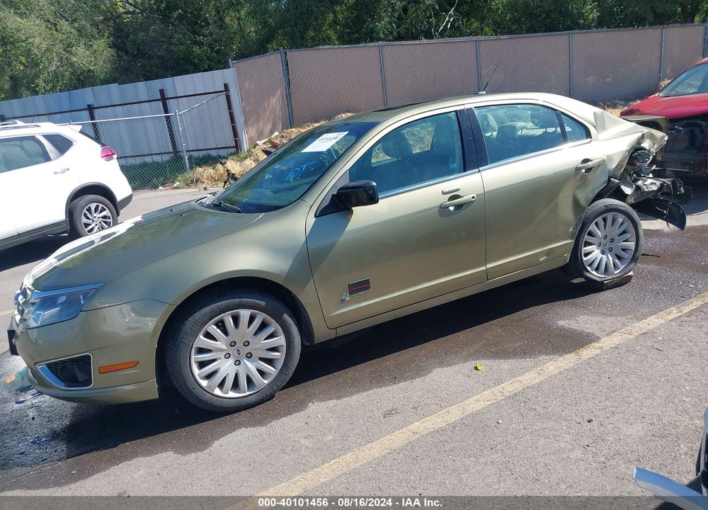 2012 FORD FUSION HYBRID VIN: 3FADP0L34CR205690