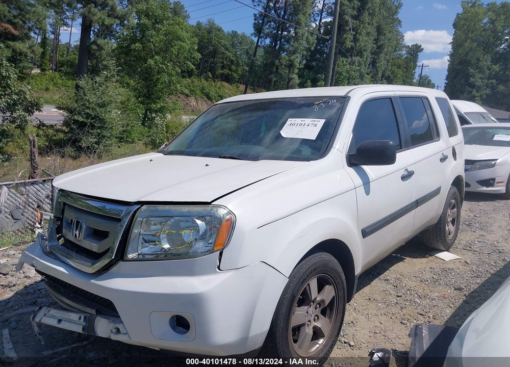 2009 HONDA PILOT LX VIN: 5FNYF38229B010715