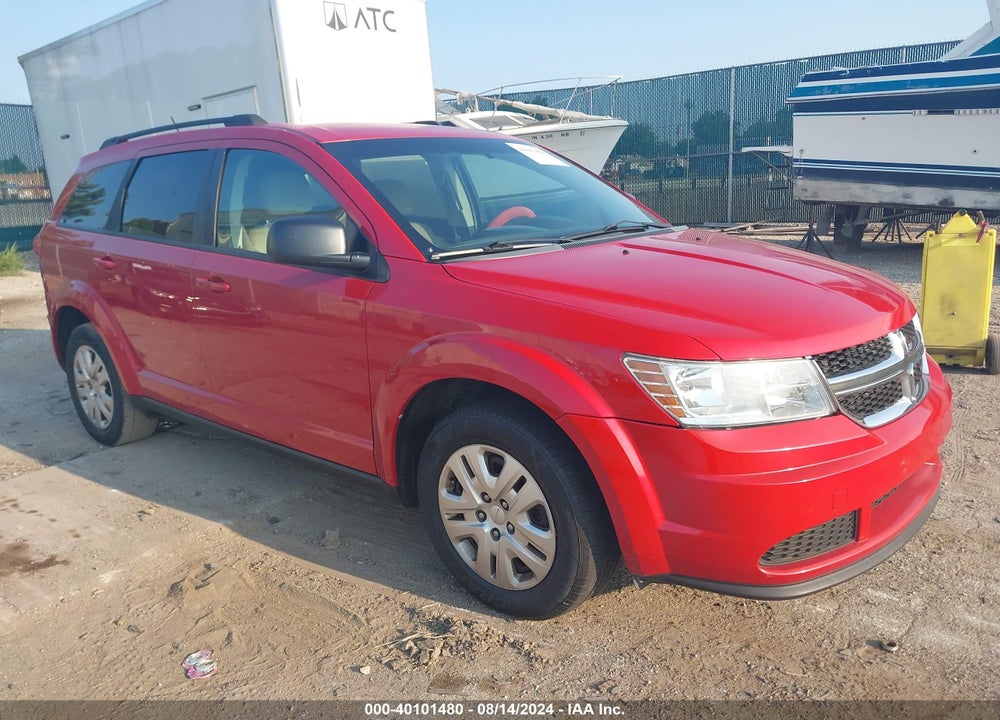2016 DODGE JOURNEY SE VIN: 3C4PDCAB7GT218647