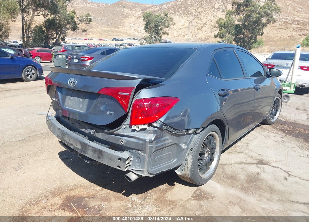 2017 TOYOTA COROLLA SE VIN: 2T1BURHE1HC807064