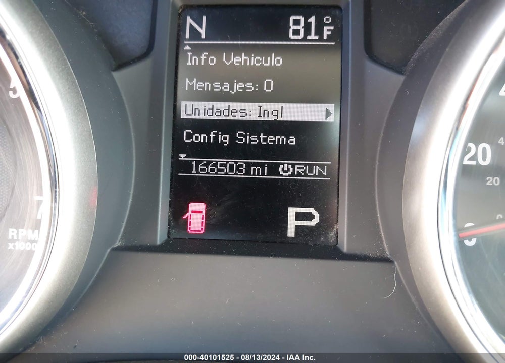 2013 JEEP GRAND CHEROKEE LAREDO VIN: 1C4RJFAG3DC577760