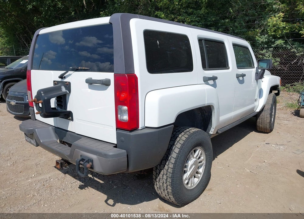 2007 HUMMER H3 SUV VIN: 5GTDN13E478198019