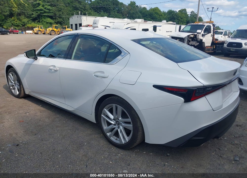 2021 LEXUS IS 300 VIN: JTHA81F27M5046993