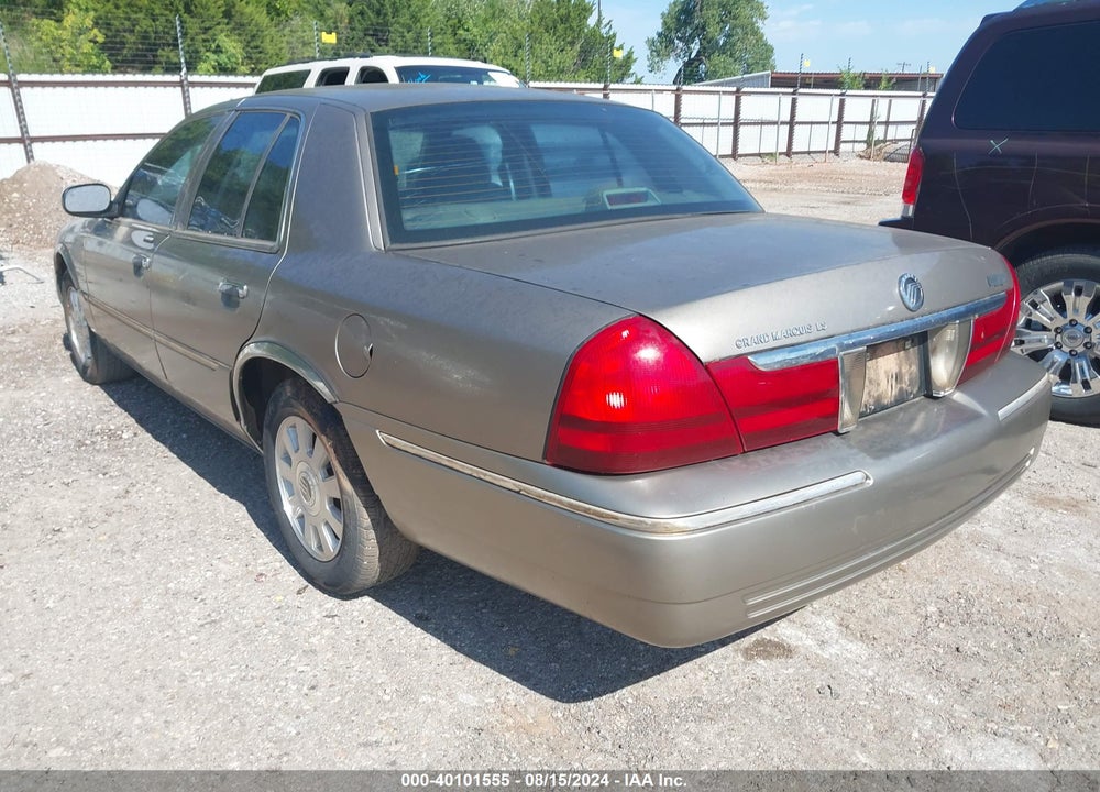 2004 MERCURY GRAND MARQUIS LS VIN: 2MEFM75W44X650542