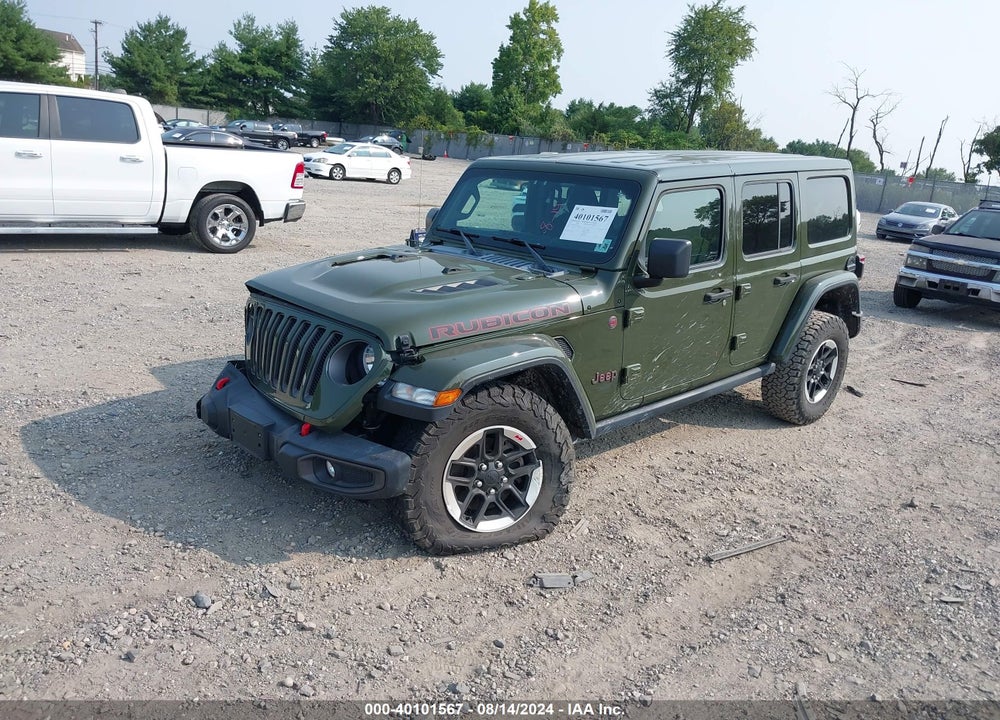 2021 JEEP WRANGLER UNLIMITED RUBICON 4X4 VIN: 1C4HJXFN1MW611783