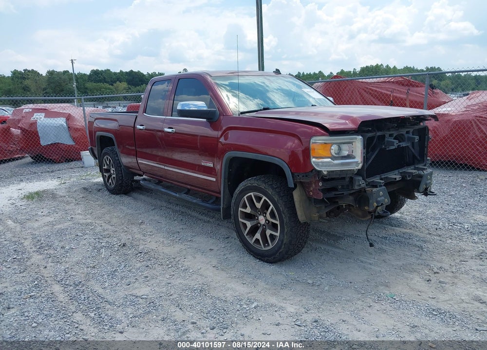 2014 GMC SIERRA 1500 SLT VIN: 1GTV2VEC1EZ113121