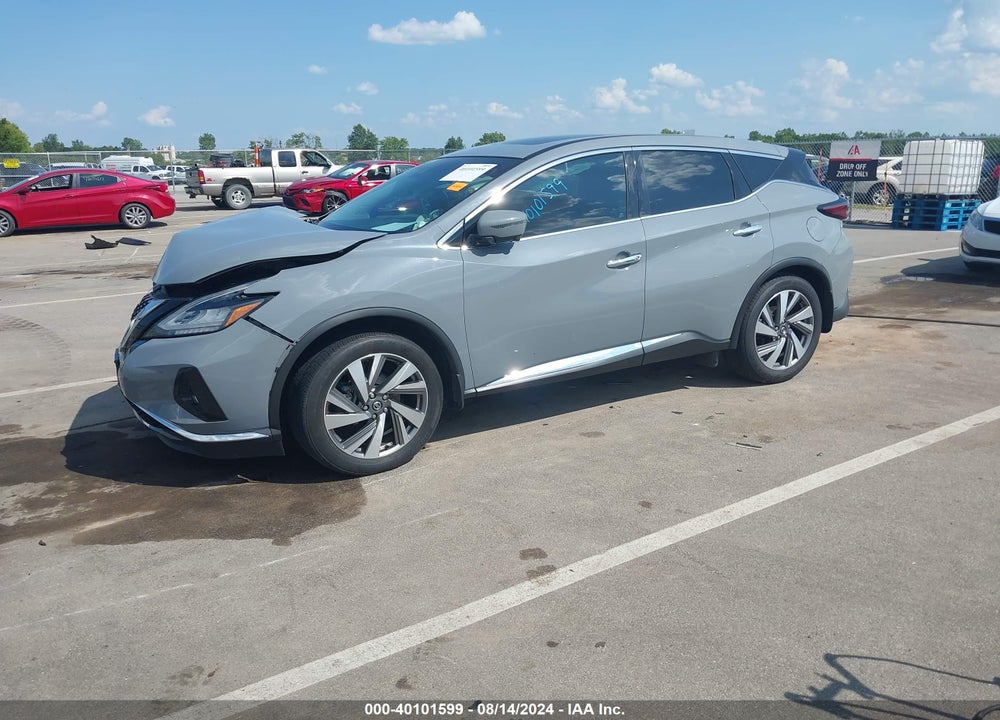 2021 NISSAN MURANO SL INTELLIGENT AWD VIN: 5N1AZ2CS8MC105002