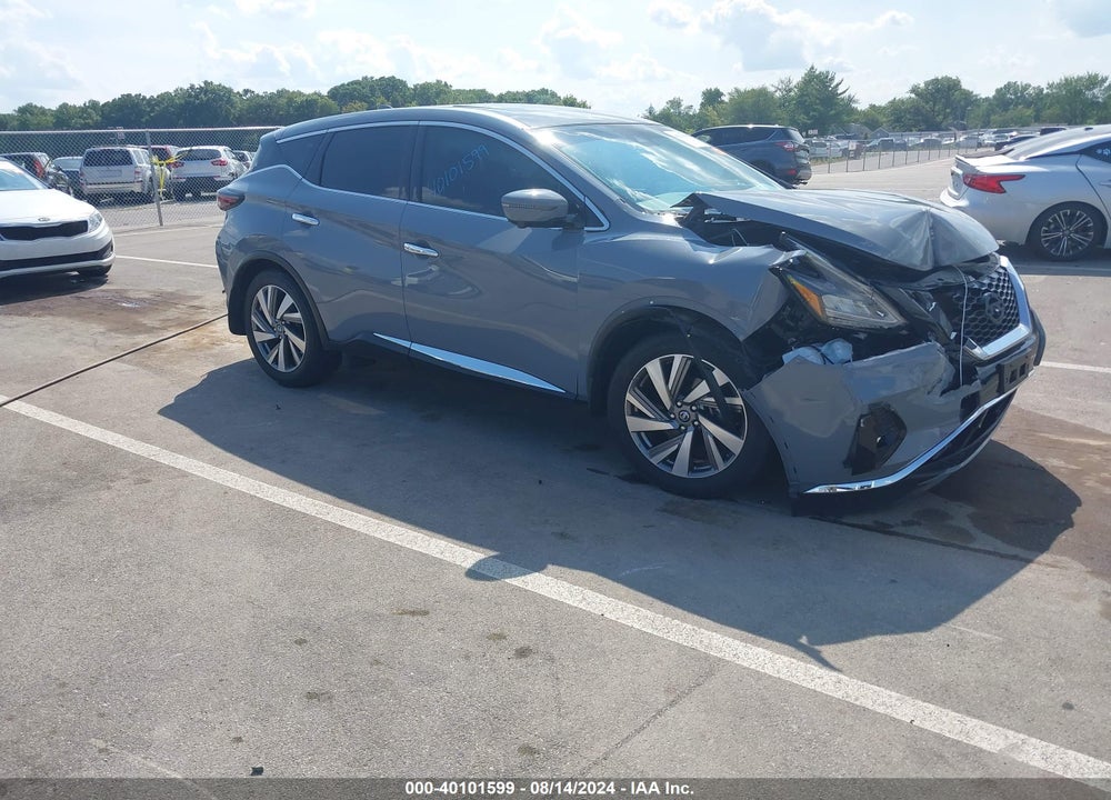 2021 NISSAN MURANO SL INTELLIGENT AWD VIN: 5N1AZ2CS8MC105002