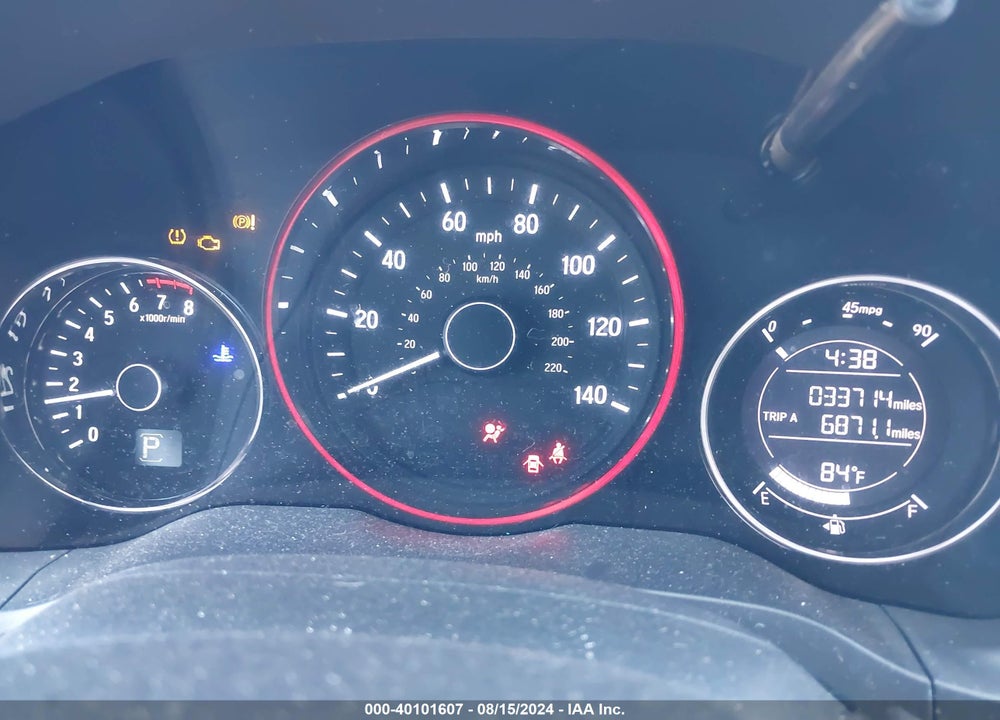 2022 HONDA HR-V 2WD SPORT VIN: 3CZRU5H18NM725608