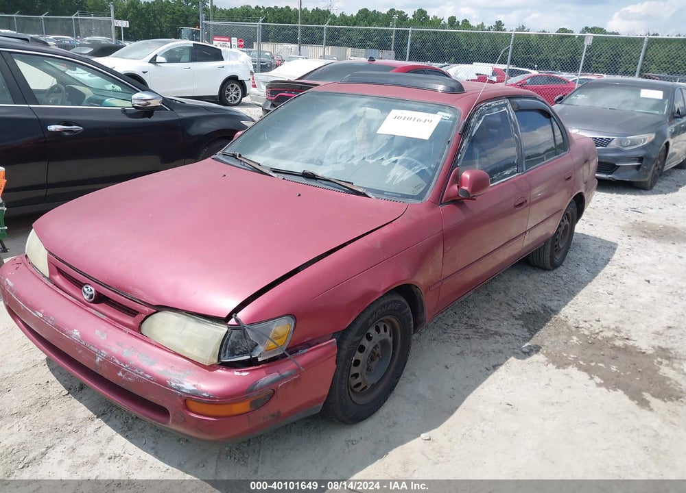 1997 TOYOTA COROLLA DX VIN: 2T1BB02EXVC191919
