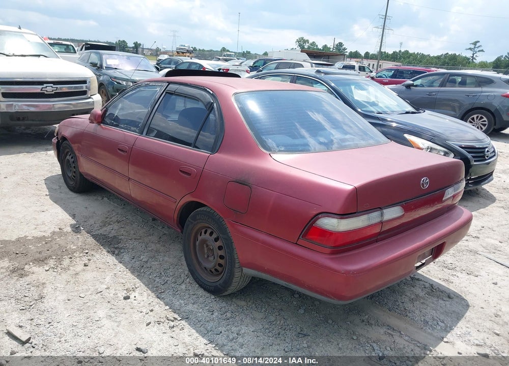 1997 TOYOTA COROLLA DX VIN: 2T1BB02EXVC191919