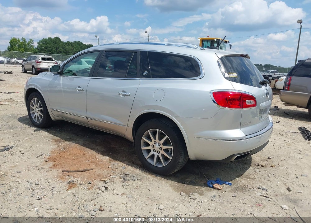 2016 BUICK ENCLAVE LEATHER VIN: 5GAKRBKD6GJ257745